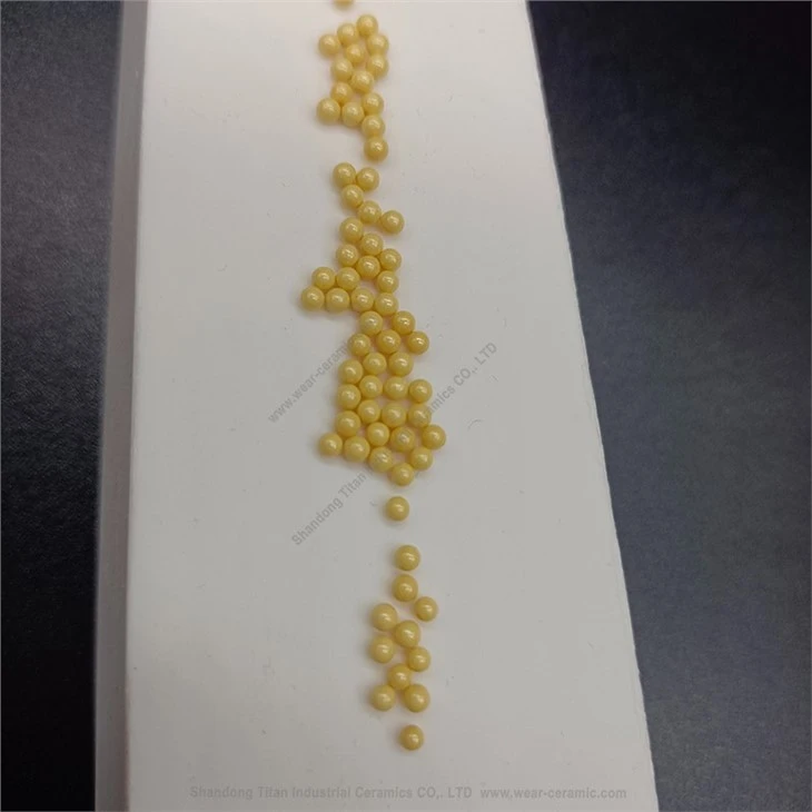 Smooth Surface Ceria Oxide Stabilized Zirconia Beads